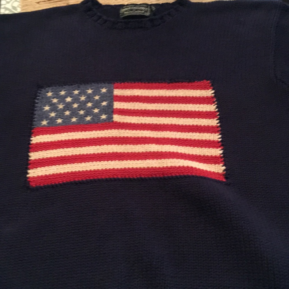 Ralph Lauren vintage flag sweater
